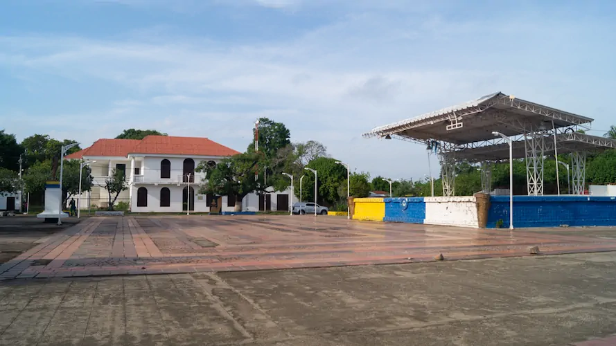 Parque Principal Tamalameque